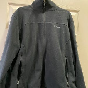 Black Columbia Fleece Jacket- Size 2X (men’s)